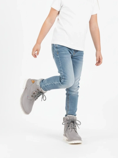 Tiptop isolierte Stiefel für graue Jungen - Schuhe