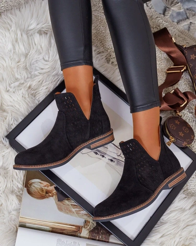 Royalfashion Women's eko suede Ovilla boots