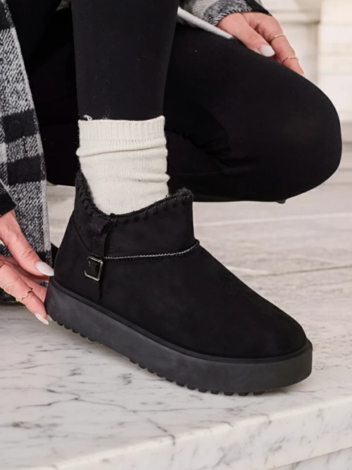 Роялфешн Короткие снежные ботинки женские Ewioz