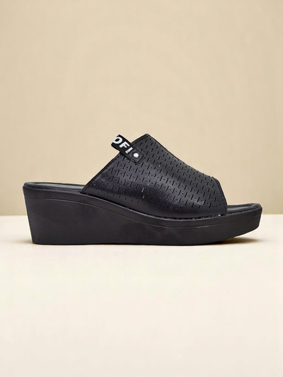 Royalfashion Damen Pantoletten mit Keilabsatz Luna Wedge