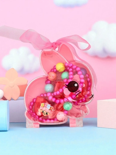 Kinderschmuck-Set Bambina Allegra Fuchsia