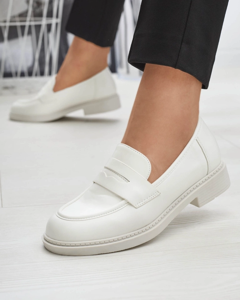 Damen Mokassins in weiß Selenna- Footwear