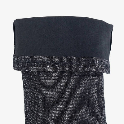 Жіночі графітові блискучі черевики на підборах  Goslaw  - Взуття