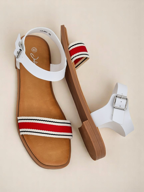 Royalfashion Жіночі сандалі на плоскому ходу Naya