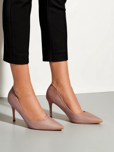 Royalfashion Damen Pumps aus ökologischem Wildleder Scazze