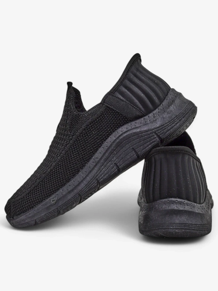 Royalfashion Damen Slip-On Stoff Sportschuhe Secat