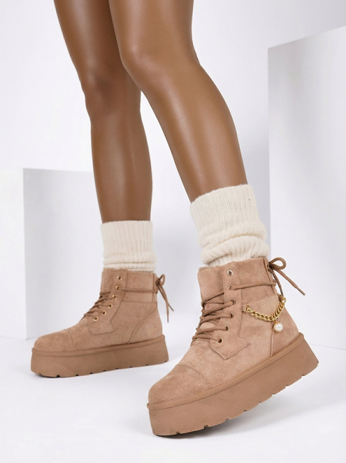 Жіночі черевики Woruces на шнурівці Royalfashion