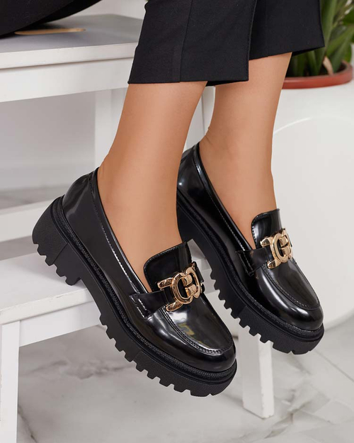 Royalfashion Жіночі лаковані мокасини Bevevra