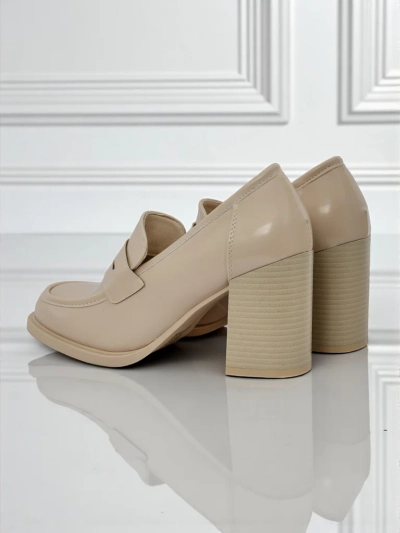 Royalfashion Damen Mokassins mit Absatz Minerva