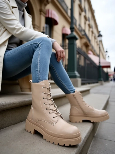 Royalfashion Women's Bumalo Schnürstiefel