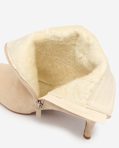 Royalfashion Beige Damen Stöckelschuhe Amaelika