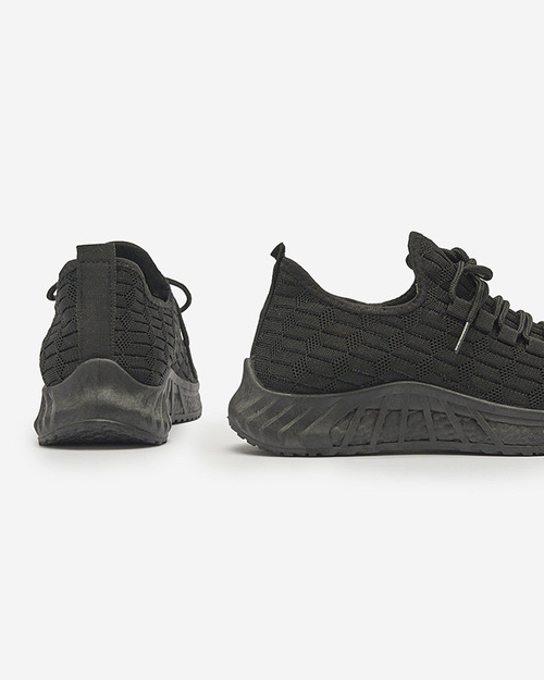 Чорні жіночі тканинні спортивні кросівки Orycys- Footwear