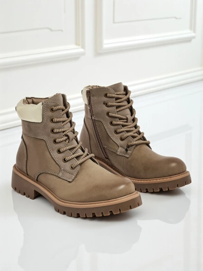 Damen Trapper Stiefeletten Maestroe