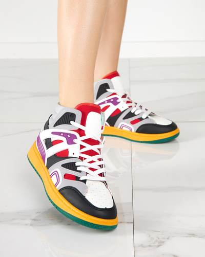 OUTLET Жіноче спортивне взуття до щиколотки сірого кольору від Gisore - Взуття