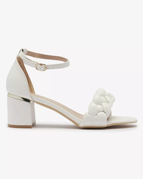 Білі жіночі сандалі Marines - Взуття