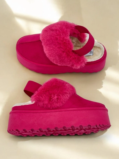 Royalfashion Kurze Schneestiefel ohne Absätze für Frauen Vromix