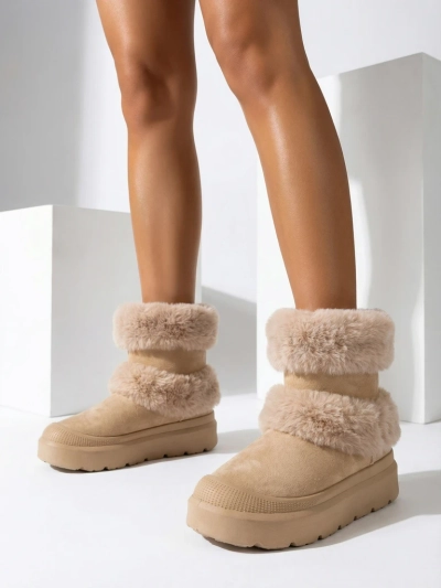 Royalfashion Damen Schneestiefel Rozoli