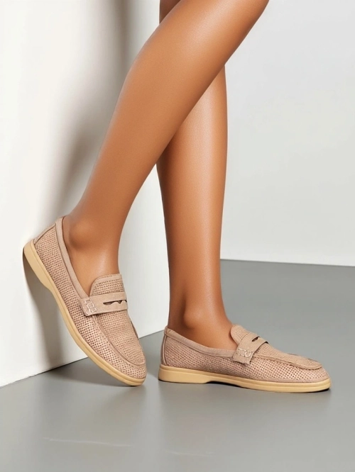 Royalfashion Жіночі перфоровані мокасини Sierros