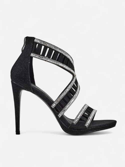 Royalfashion Жіночі босоніжки на шпильці з декоративним верхом Sycos