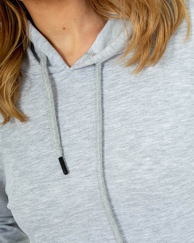 Світло-сіра жіноча сукня худі