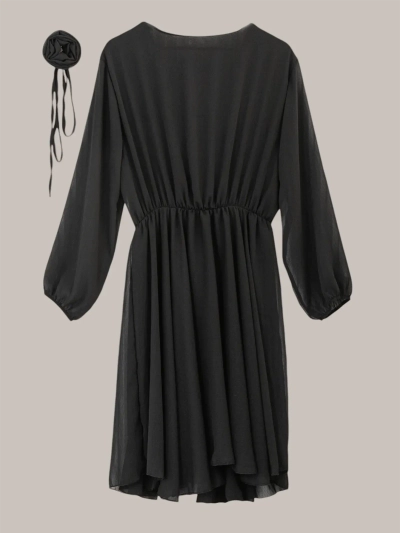 Royalfashion Klassisches knielanges Damenkleid