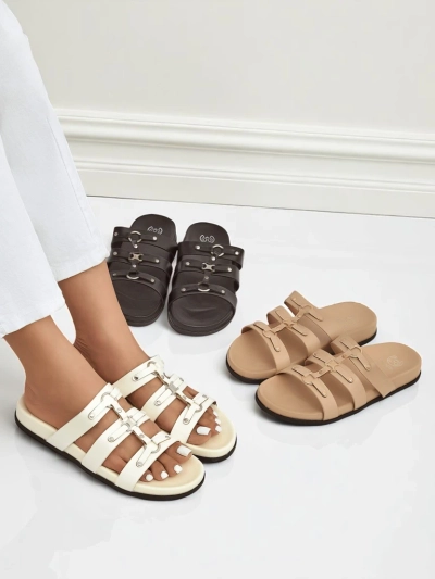 Royalfashion Damen R\[U+00F6\]mersandalen Roma