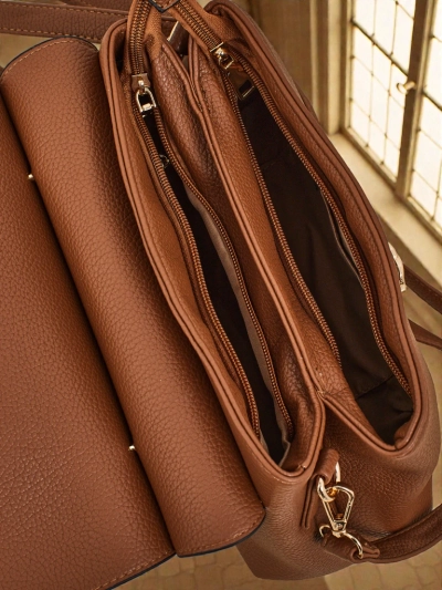 Kleine Damenhandtasche aus Öko-Leder Vinem