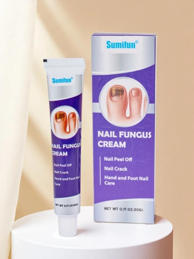 Creme zur Linderung der Symptome von Nagelpilz