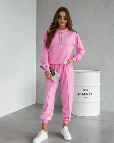 Royalfashion Damen Baumwolle Freizeitset