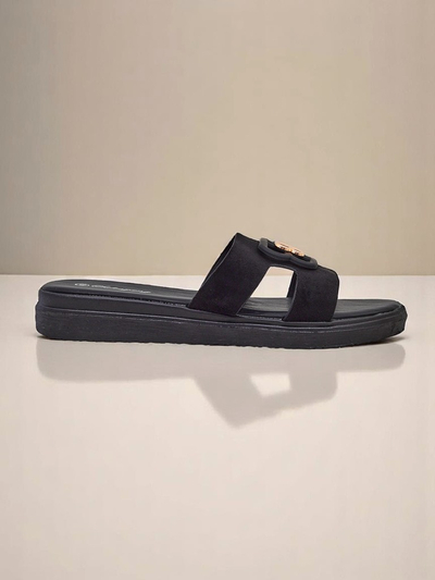 Royalfashion Damen Pantoletten mit flacher Sohle ChicStep