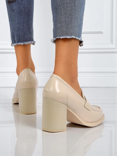 Royalfashion Damen Mokassins mit Absatz Minerva
