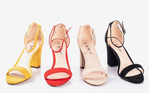 OUTLET Коричневі жіночі босоніжки на столику Sweet Honey - Взуття