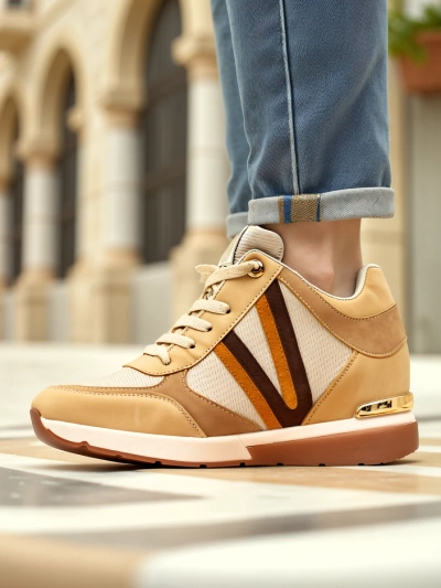 Royalfashion Damen Sportschuhe mit verstecktem Absatz Venixxe