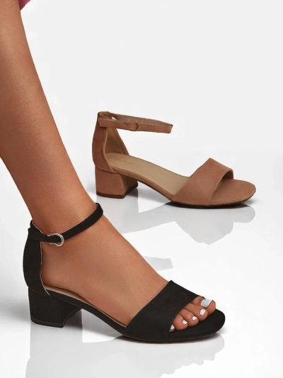 Royalfashion Damen Sandalen mit niedrigem Absatz SoftHeels