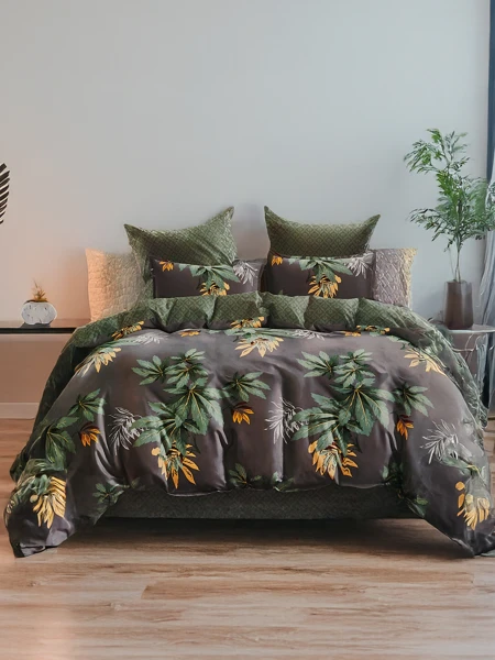 Royalfashion Gemusterte Bettwäsche 180x200 Set 3 TEILE