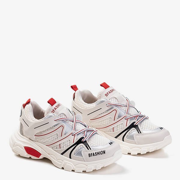OUTLET Beige Damen Sportschuhe Risika - Schuhe