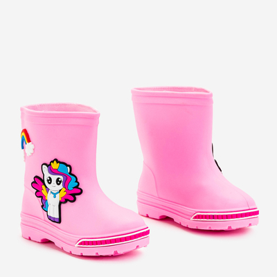 Pinke Regenstiefel für Mädchen Uncon - Footwear