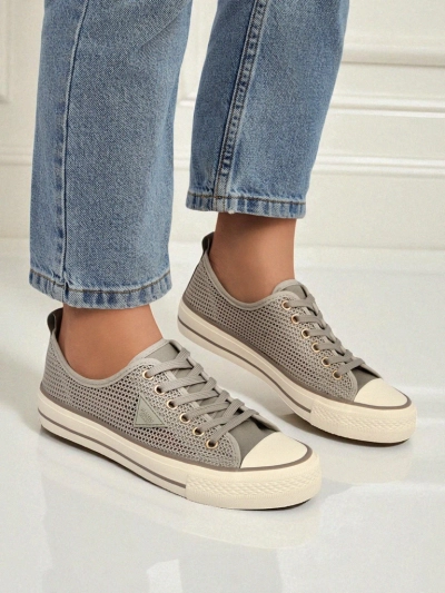 Royalfashion Damen perforierte Sneaker Rebbse