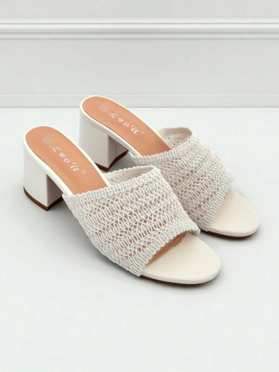 Royalfashion Damen-Sandaletten mit Absatz Sole Bloom