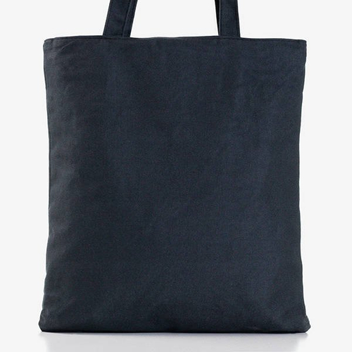 Жіноча чорна сумка з принтом - Сумочки