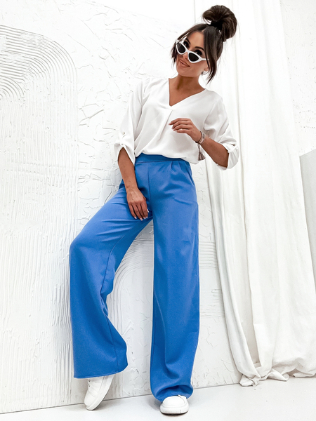 Royalfashion Weite Stoffhose für Damen