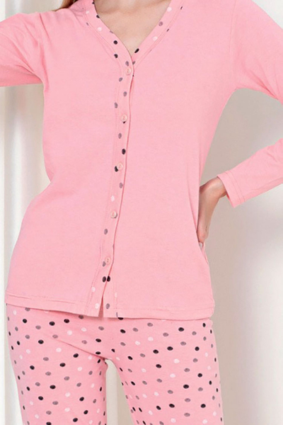 Royalfashion Damen Schlafanzug 2-teilig