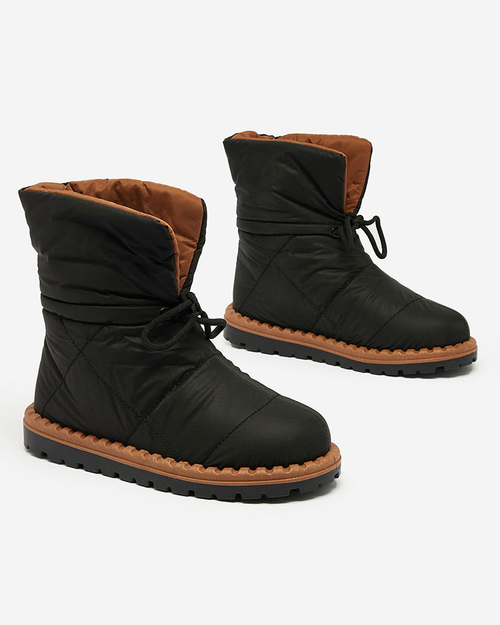 Жіночі снігоступи Royalfashion чорного кольору Nevonsis