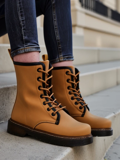 Royalfashion Damen Stiefeletten Frioze