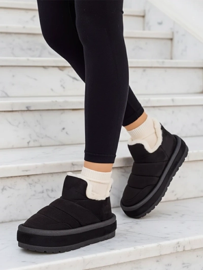 Royalfashion Damen Zoeno Kurzstiefel a'la Schneestiefel