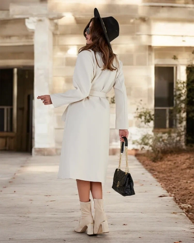 Royalfashion Langer Damenmantel