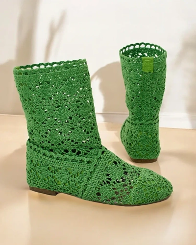 Royalfashion Durchbrochene Kinderstiefel Tolor