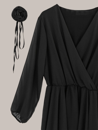 Royalfashion Klassisches knielanges Damenkleid