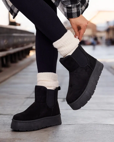 Royalfashion Damen Nomas Kurzstiefel a'la Schneestiefel