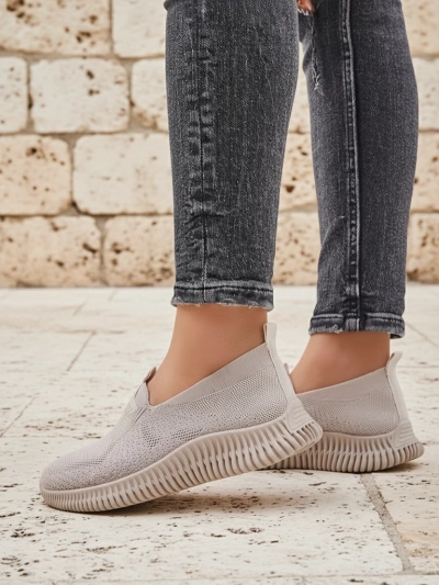 Royalfashion Damen Stoff Slipper Sportschuhe Serra